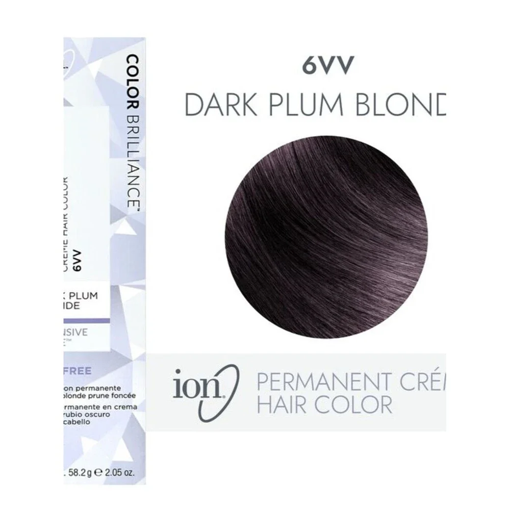 ion Color Brilliance Permanent Creme Hair Color - Dark Plum Blonde (6VV)